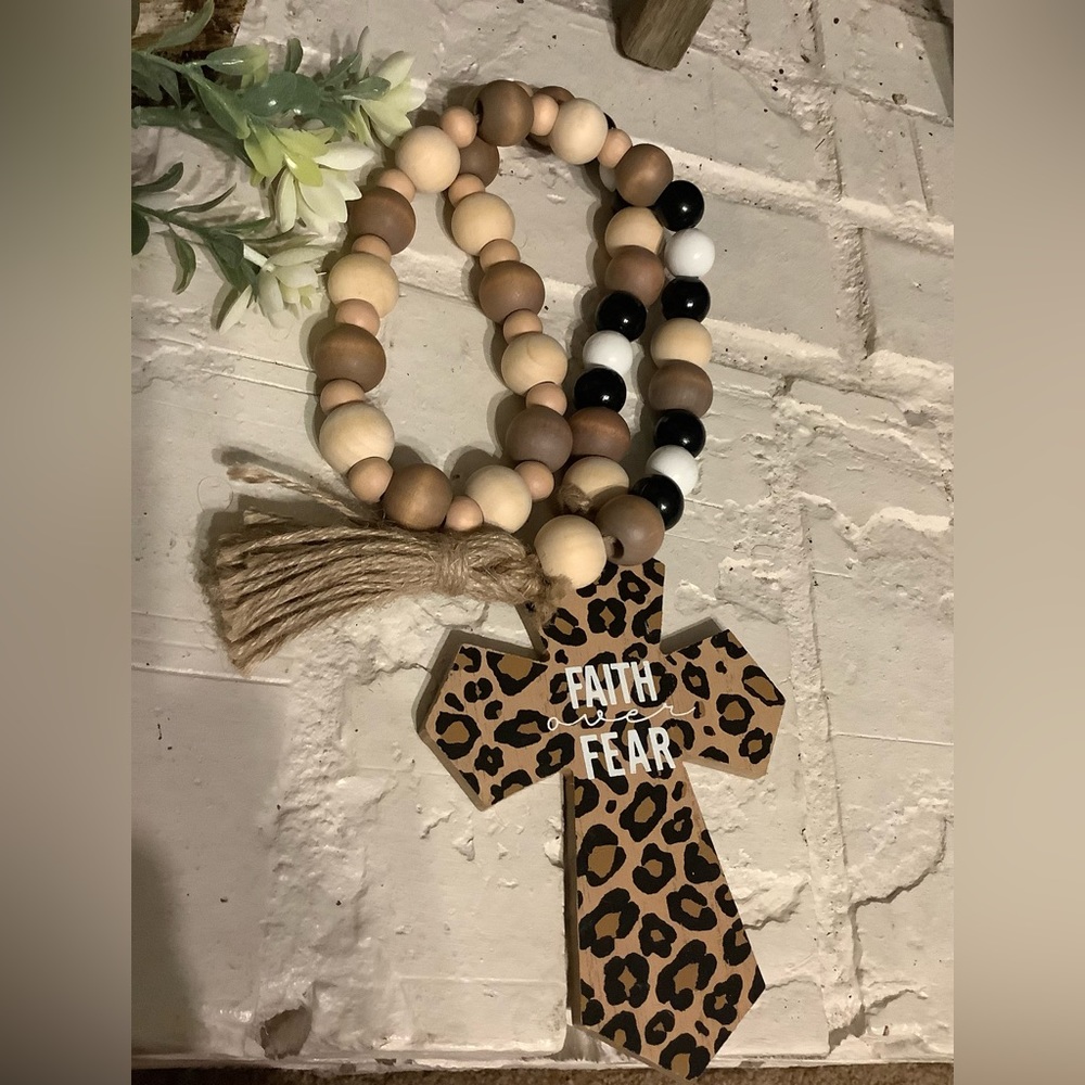 Faith Over Beads, home decor